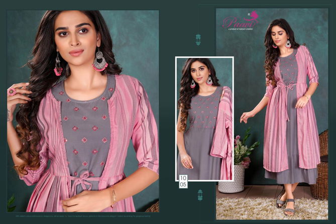 Kimaya By Paavi 1001 To 1006 Designer Kurtis Suppliers In India
